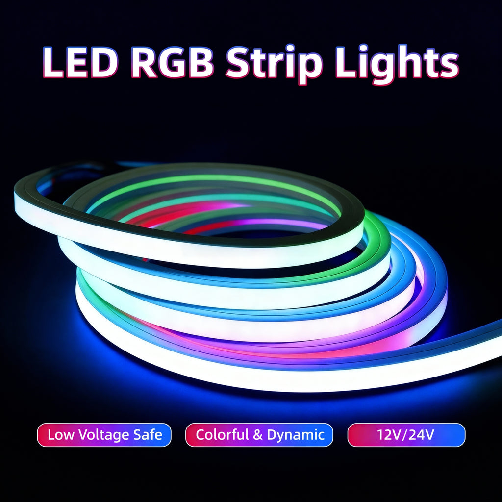 LED Neon Strip Light RGBW Waterproof Model – RNS-5050-24-RGBW