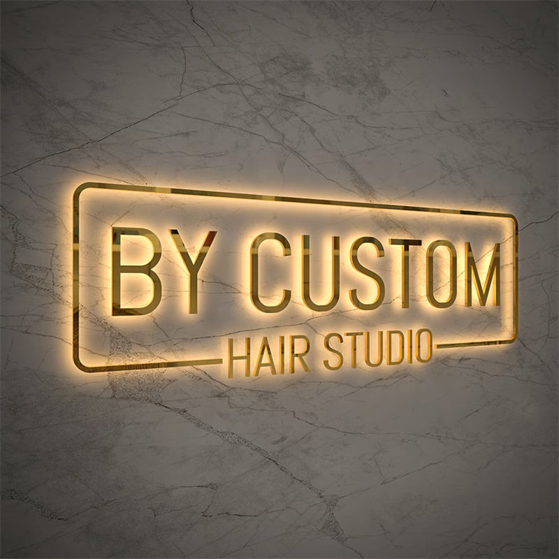 Custom LED Backlit Channel Letters for Business Signage & Decor – LumBRST